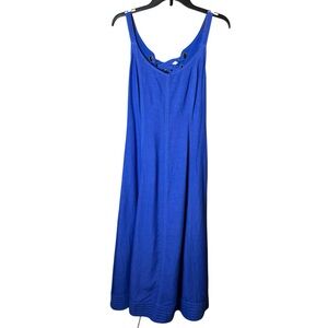 Maeve by Anthropologie Blue Dress Braided Back XSP